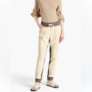 NWT Varley valley color block jogger pant in moch L
